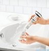 Deante Easy-Clean Korek Click-Clack z przelewem do umywalki czyszczony od góry z syfonem chrom NHC 010C